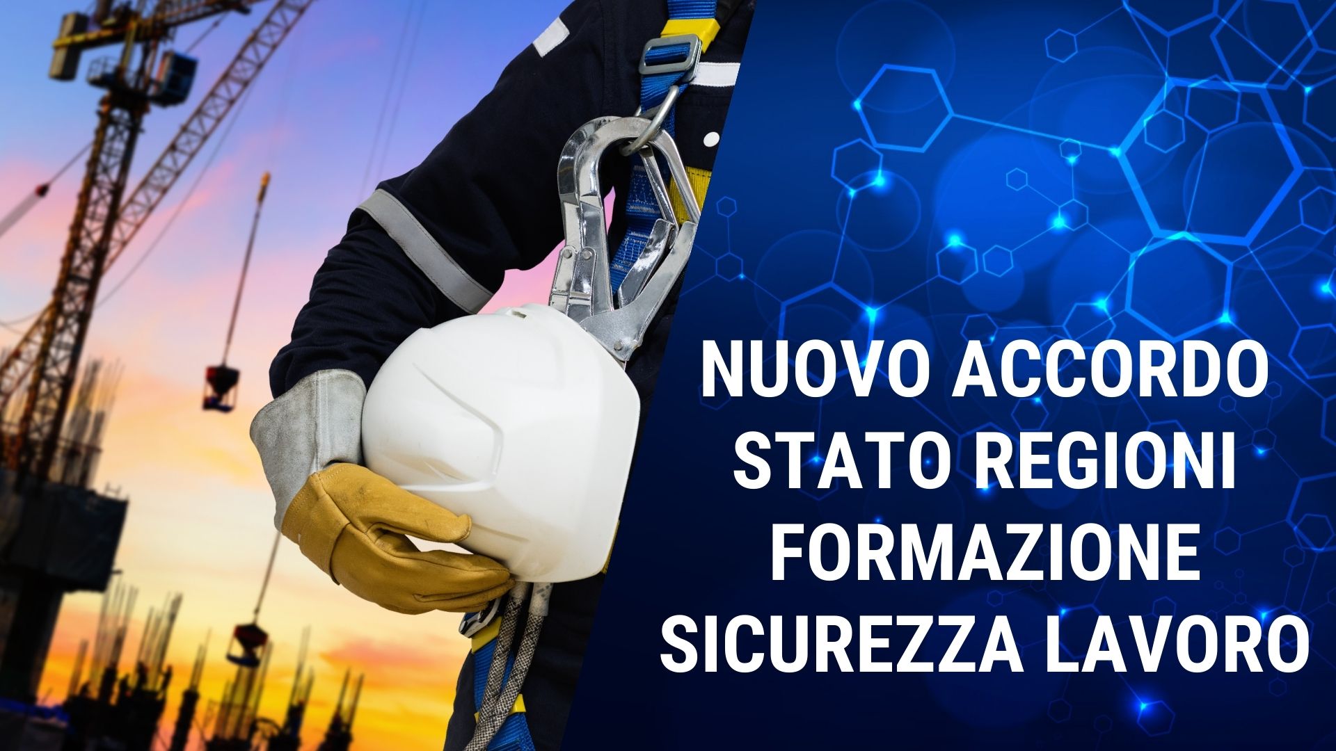 ACCORDO STATO - REGIONI: IL PERIODO TRANSITORIO È ORMAI GIUNTO AL TERMINE